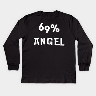 69% angel Kids Long Sleeve T-Shirt